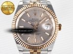 Rolex DateJust 41 126331 ARF 1:1 Best Edition 904L Steel RG Dial on SS/RG Jubilee Bracelet SH3235(Gain Weight) - Görsel 4