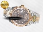 Rolex DateJust 41 126331 ARF 1:1 Best Edition 904L Steel RG Dial on SS/RG Jubilee Bracelet SH3235(Gain Weight) - Görsel 6