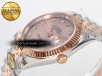 Rolex DateJust 41 126331 ARF 1:1 Best Edition 904L Steel RG Diamonds Dial on SS/RG Jubilee Bracelet SH3235（Gain Weight） - Görsel 6