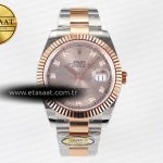 Rolex Datejust 41 126331 ARF RG Pırlantalı Kadran Ağır 11 Eta Saat - Görsel 3 - 1:1 Süper Klon Saat