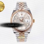 Rolex Datejust 41 126331 ARF Gümüş Kadran Jubilee Ağır Kasa Eta Saat - Görsel 3 - 1:1 Süper Klon Saat