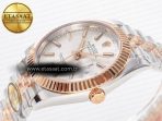 Rolex DateJust 41 126331 ARF 1:1 Best Edition 904L Steel Silver Dial on SS/RG Jubilee Bracelet SH3235(Gain Weight) - Görsel 6
