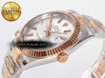 Rolex DateJust 41 126331 ARF 1:1 Best Edition 904L Steel Silver Dial on SS/RG Oyster Bracelet SH3235(Gain Weight) - Görsel 6