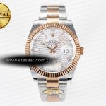Rolex Datejust 41 126331 ARF Gümüş Dokulu Kadran Ağır Kasa Eta Saat - Görsel 3 - 1:1 Süper Klon Saat