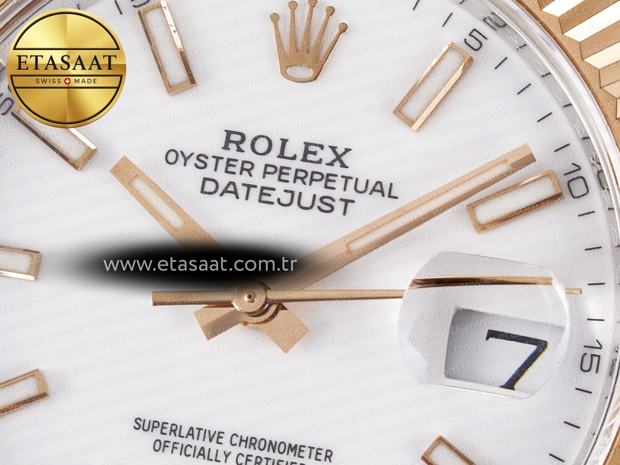 DateJust 41 126331 ARF 1:1 Best Edition 904L Steel White Dial on SS/RG Jubilee Bracelet SH3235(Gain Weight) - Resim 11 Rolex DateJust 41 126331 ARF 1:1 Best Edition 904L Steel White Dial on SS/RG Jubilee Bracelet SH3235(Gain Weight) - Görsel 11
