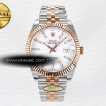 Rolex Datejust 41 126331 ARF Beyaz Kadran Jubilee Ağır Kasa Eta Saat - Görsel 3 - 1:1 Süper Klon Saat