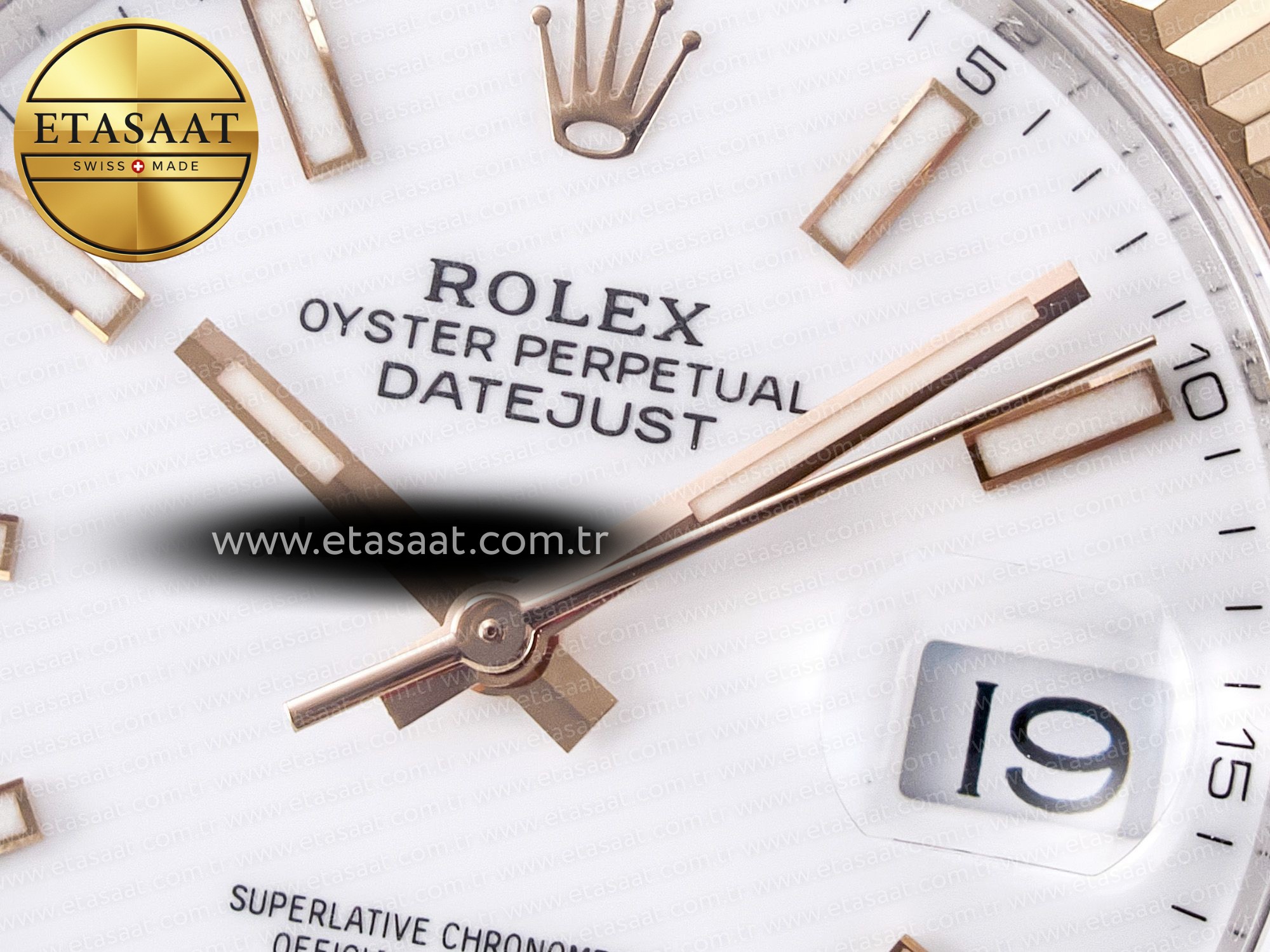 DateJust 41 126331 ARF 1:1 Best Edition 904L Steel White Dial on SS/RG Oyster Bracelet SH3235(Gain Weight) - Resim 11 Rolex DateJust 41 126331 ARF 1:1 Best Edition 904L Steel White Dial on SS/RG Oyster Bracelet SH3235(Gain Weight) - Görsel 11