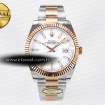 Rolex Datejust 41 126331 ARF Beyaz Kadran Oyster Ağır Kasa Eta Saat - Görsel 3 - 1:1 Süper Klon Saat