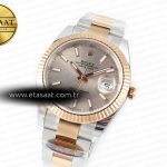 Rolex DateJust 41 126331 Clean 904L SS/RG 1:1 Best Edition Champagne Dial on Oyster Bracelet VR3235