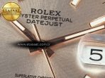 Rolex DateJust 41 126331 Clean 904L SS/RG 1:1 Best Edition Champagne Dial on Oyster Bracelet VR3235 - Görsel 10