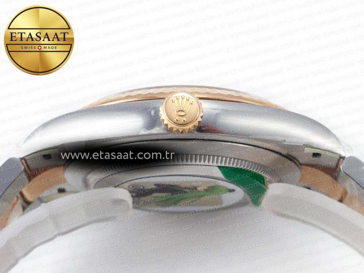 Rolex DateJust 41 126331 Clean 904L SS/RG 1:1 Best Edition Champagne Dial on Oyster Bracelet VR3235 - Görsel 14