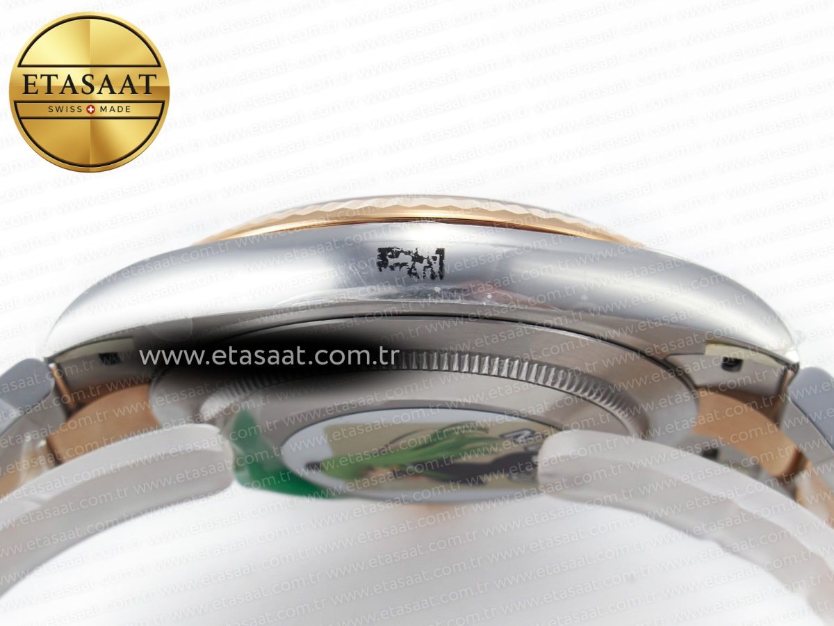 Rolex DateJust 41 126331 Clean 904L SS/RG 1:1 Best Edition Champagne Dial on Oyster Bracelet VR3235 - Görsel 15