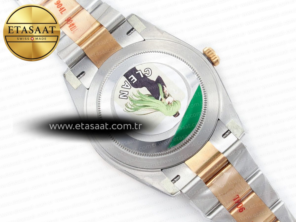 Rolex DateJust 41 126331 Clean 904L SS/RG 1:1 Best Edition Champagne Dial on Oyster Bracelet VR3235 - Görsel 17