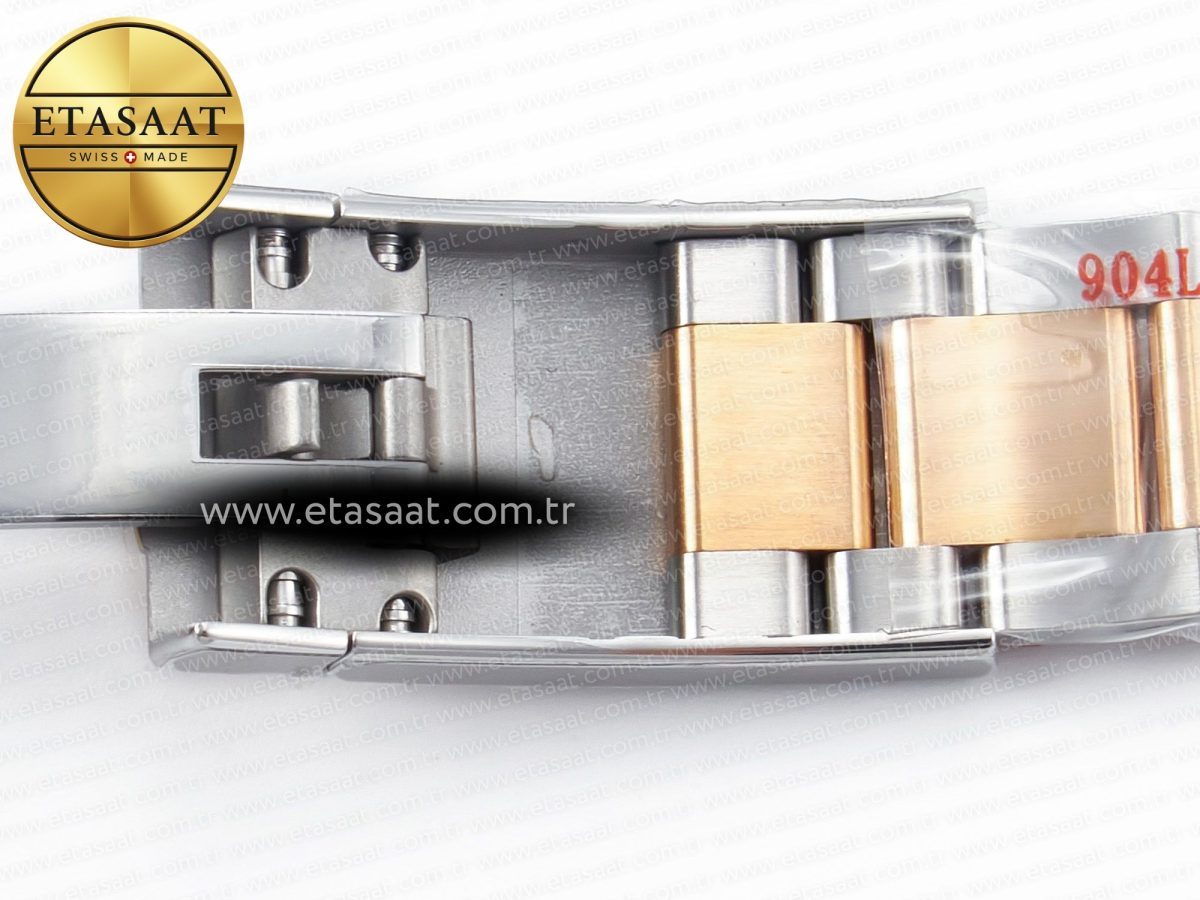 Rolex DateJust 41 126331 Clean 904L SS/RG 1:1 Best Edition Champagne Dial on Oyster Bracelet VR3235 - Görsel 33
