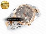 Rolex DateJust 41 126331 Clean 904L SS/RG 1:1 Best Edition Champagne Dial on Oyster Bracelet VR3235 - Görsel 8