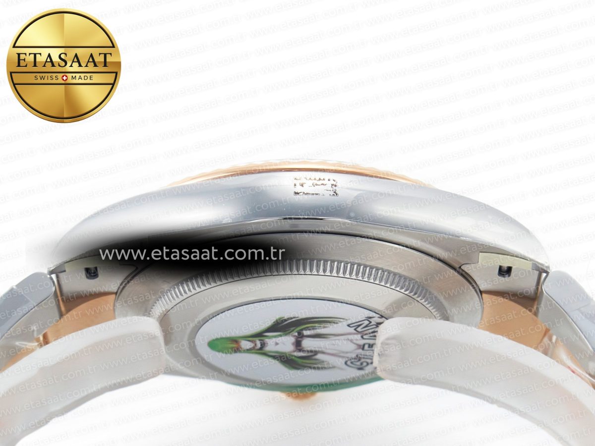 Rolex DateJust 41 126331 Clean 904L SS/RG 1:1 Best Edition Rose Gold Diamond Dial on Oyster Bracelet VR3235 - Görsel 14