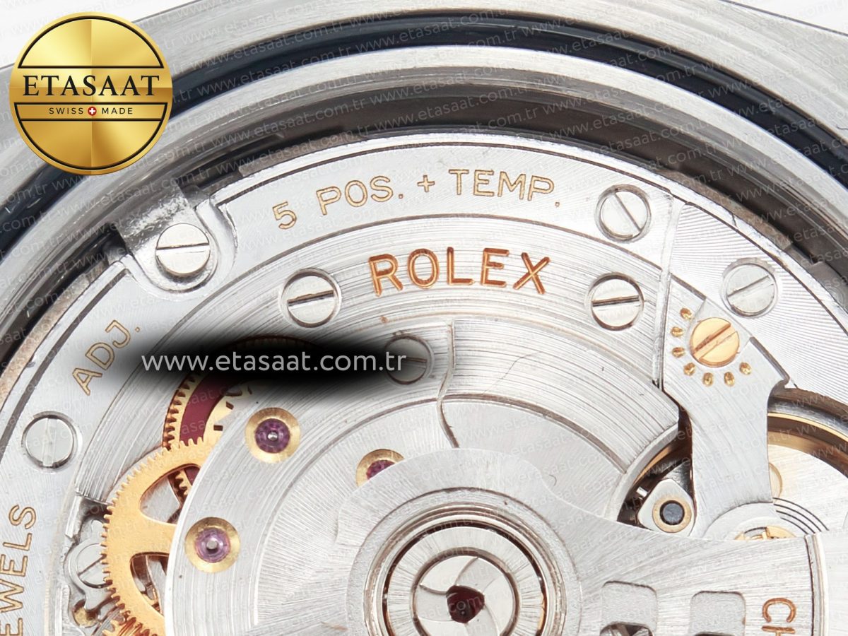 Rolex DateJust 41 126331 Clean 904L SS/RG 1:1 Best Edition Rose Gold Diamond Dial on Oyster Bracelet VR3235 - Görsel 21