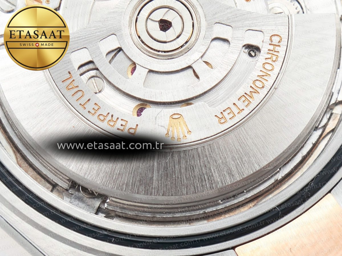 Rolex DateJust 41 126331 Clean 904L SS/RG 1:1 Best Edition Rose Gold Diamond Dial on Oyster Bracelet VR3235 - Görsel 23