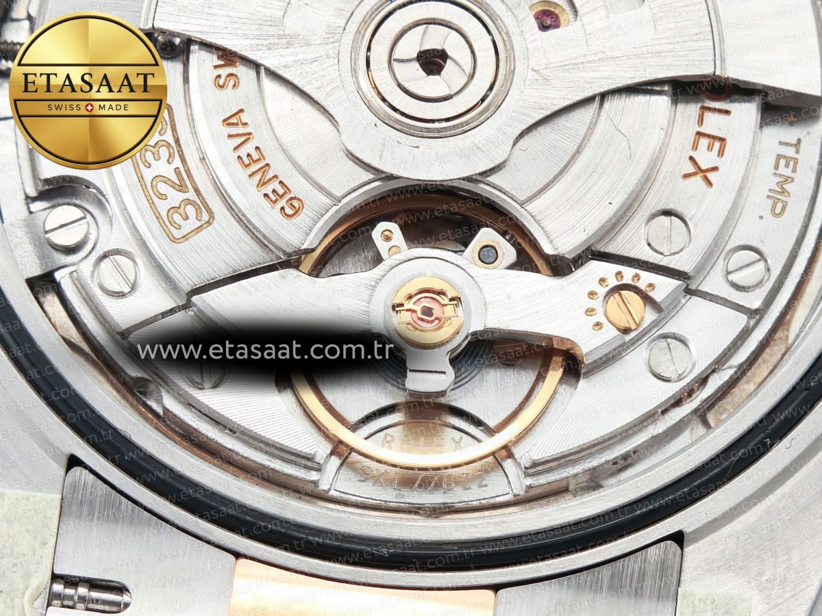 Rolex DateJust 41 126331 Clean 904L SS/RG 1:1 Best Edition Rose Gold Diamond Dial on Oyster Bracelet VR3235 - Görsel 24