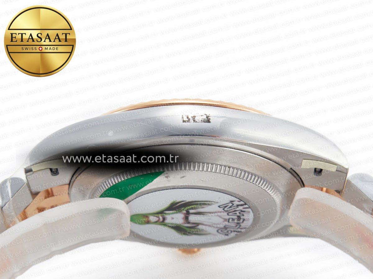 Rolex DateJust 41 126331 Clean 904L SS/RG 1:1 Best Edition Rose Gold Diamond Dial on SS/RG Jubilee Bracelet VR3235 - Görsel 14