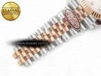 Rolex DateJust 41 126331 Clean 904L SS/RG 1:1 Best Edition Rose Gold Diamond Dial on SS/RG Jubilee Bracelet VR3235 - Görsel 25