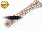 Rolex DateJust 41 126331 Clean 904L SS/RG 1:1 Best Edition Rose Gold Diamond Dial on SS/RG Jubilee Bracelet VR3235 - Görsel 26