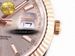 Rolex DateJust 41 126331 Clean Best Edition RG Dial Stick Markers on Oyster VR3235 - Görsel 12