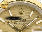 Rolex DateJust 41 126333 Clean 1:1 Best Edition 904L Steel YG Textured Dial on SS/YG Jubilee Bracelet VR3235 - Görsel 12
