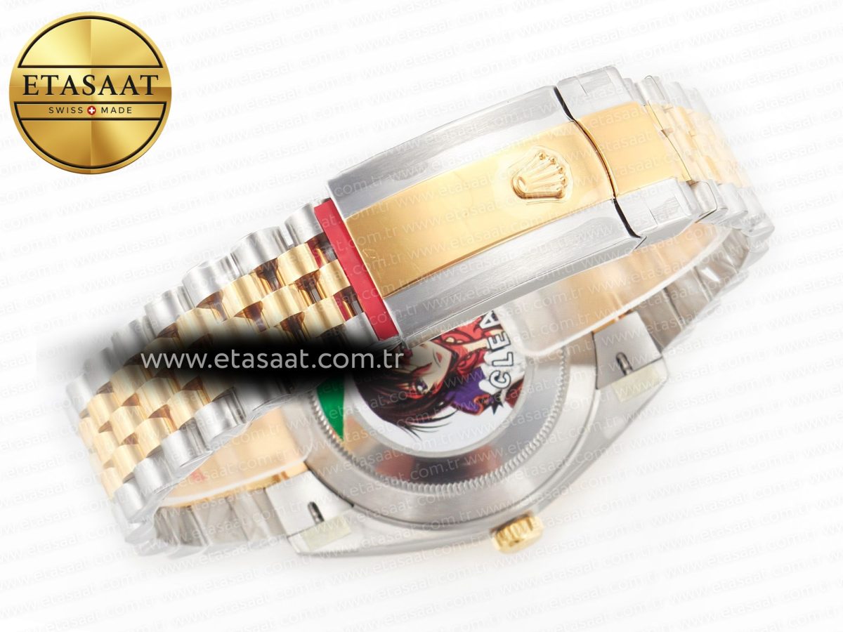 Rolex DateJust 41 126333 Clean 1:1 Best Edition 904L Steel YG Textured Dial on SS/YG Jubilee Bracelet VR3235 - Görsel 16