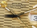 Rolex DateJust 41 126333 Clean 1:1 Best Edition 904L Steel YG Textured Dial on SS/YG Oyster Bracelet VR3235 - Görsel 10