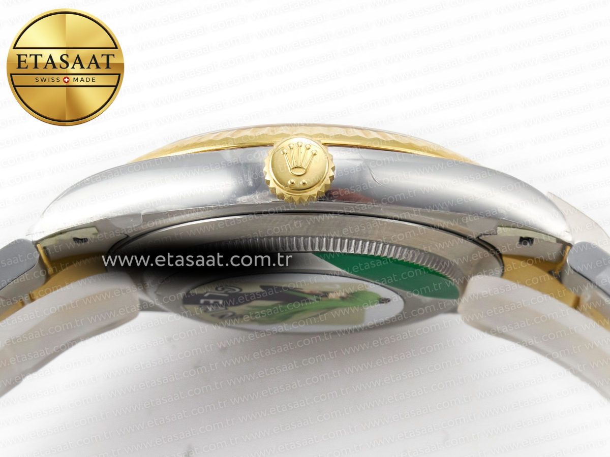 Rolex DateJust 41 126333 Clean 1:1 Best Edition 904L Steel YG Textured Dial on SS/YG Oyster Bracelet VR3235 - Görsel 15