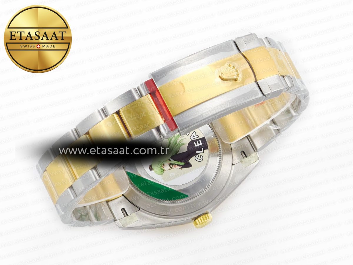 Rolex DateJust 41 126333 Clean 1:1 Best Edition 904L Steel YG Textured Dial on SS/YG Oyster Bracelet VR3235 - Görsel 16
