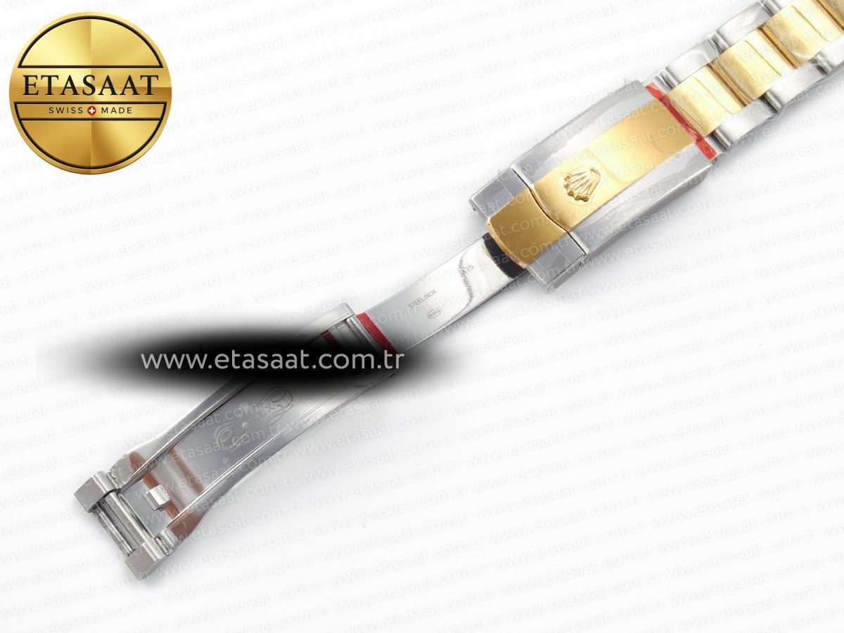 Rolex DateJust 41 126333 Clean 1:1 Best Edition 904L Steel YG Textured Dial on SS/YG Oyster Bracelet VR3235 - Görsel 29