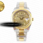 Rolex Datejust 41 126333 Clean YG Dokulu Kadran VR3235 Eta Saat - Görsel 3 - 1:1 Süper Klon Saat