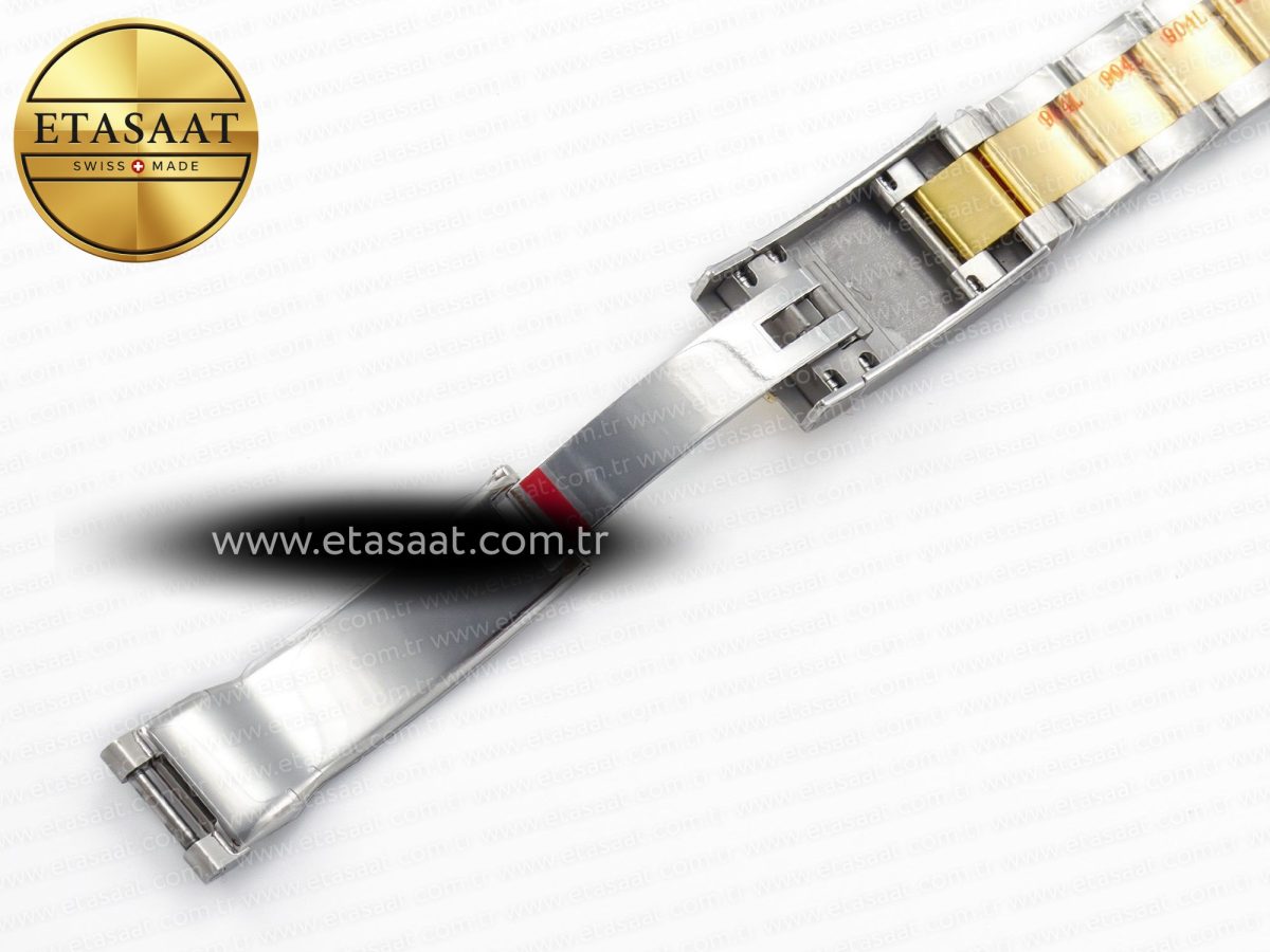 Rolex DateJust 41 126333 Clean 1:1 Best Edition 904L Steel YG Textured Dial on SS/YG Oyster Bracelet VR3235 - Görsel 31
