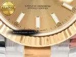 Rolex DateJust 41 126333 Clean Best Edition YG Dial Stick Markers on Oyster Bracelet VR3235 - Görsel 13