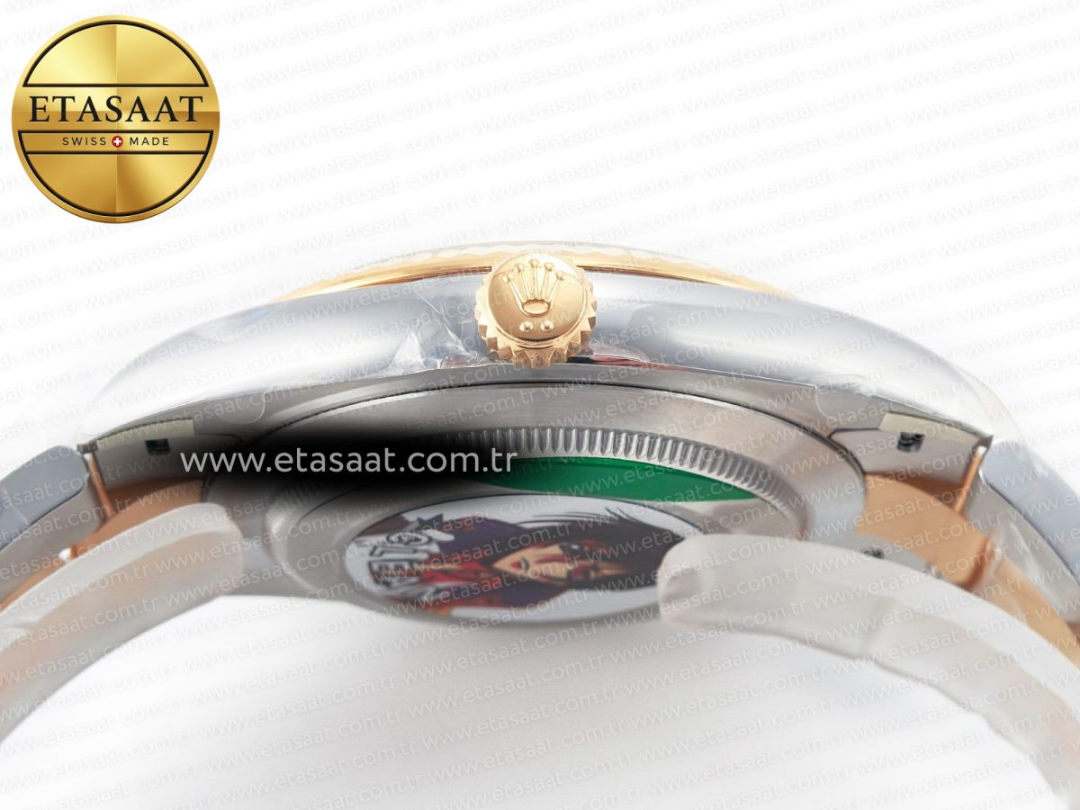 Rolex DateJust 41 126333 Clean Best Edition YG Dial Stick Markers on Oyster Bracelet VR3235 - Görsel 15