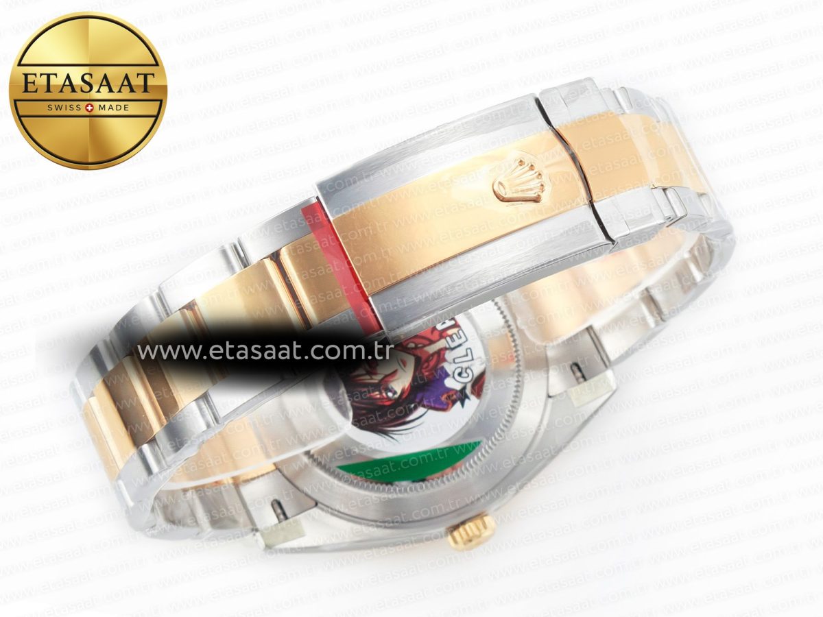 Rolex DateJust 41 126333 Clean Best Edition YG Dial Stick Markers on Oyster Bracelet VR3235 - Görsel 16