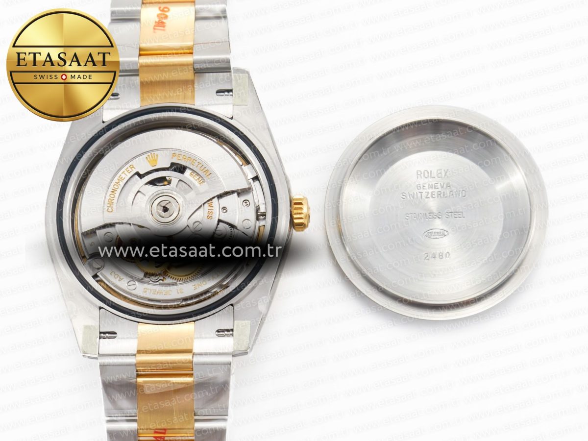 Rolex DateJust 41 126333 Clean Best Edition YG Dial Stick Markers on Oyster Bracelet VR3235 - Görsel 18