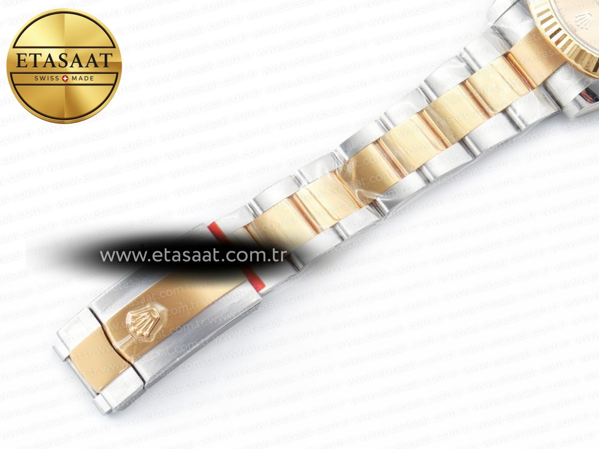Rolex DateJust 41 126333 Clean Best Edition YG Dial Stick Markers on Oyster Bracelet VR3235 - Görsel 26