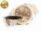 Rolex DateJust 41 126333 Clean Best Edition YG Dial Stick Markers on Oyster Bracelet VR3235 - Görsel 8