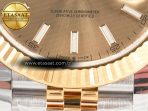Rolex DateJust 41 126333 Clean Best Edition YG Gold Dial Stick Markers on Jubilee Bracelet VR3235 - Görsel 13