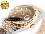 Rolex DateJust 41 126333 Clean Best Edition YG Gold Dial Stick Markers on Jubilee Bracelet VR3235 - Görsel 6