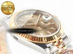 Rolex DateJust 41 126333 Clean Best Edition YG Gold Dial Stick Markers on Jubilee Bracelet VR3235 - Görsel 7
