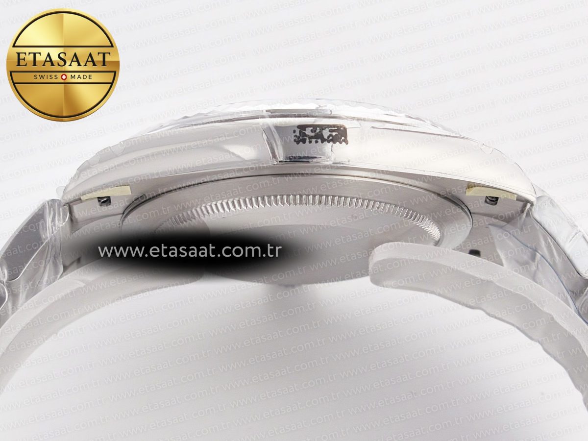 Rolex DateJust 41 126334 904L SS VSF 1:1 Best Edition Black Dial on Oyster Bracelet VS3235 - Görsel 14