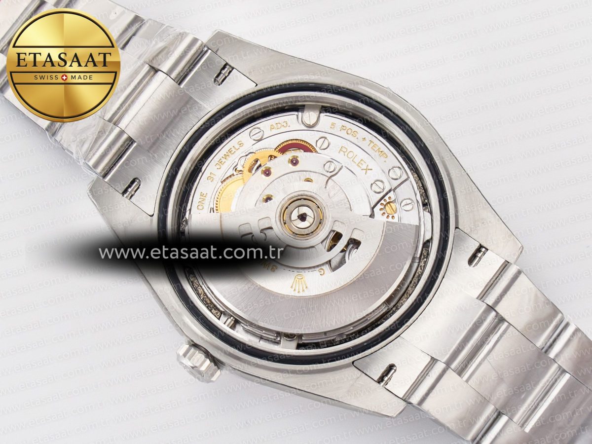 Rolex DateJust 41 126334 904L SS VSF 1:1 Best Edition Black Dial on Oyster Bracelet VS3235 - Görsel 19