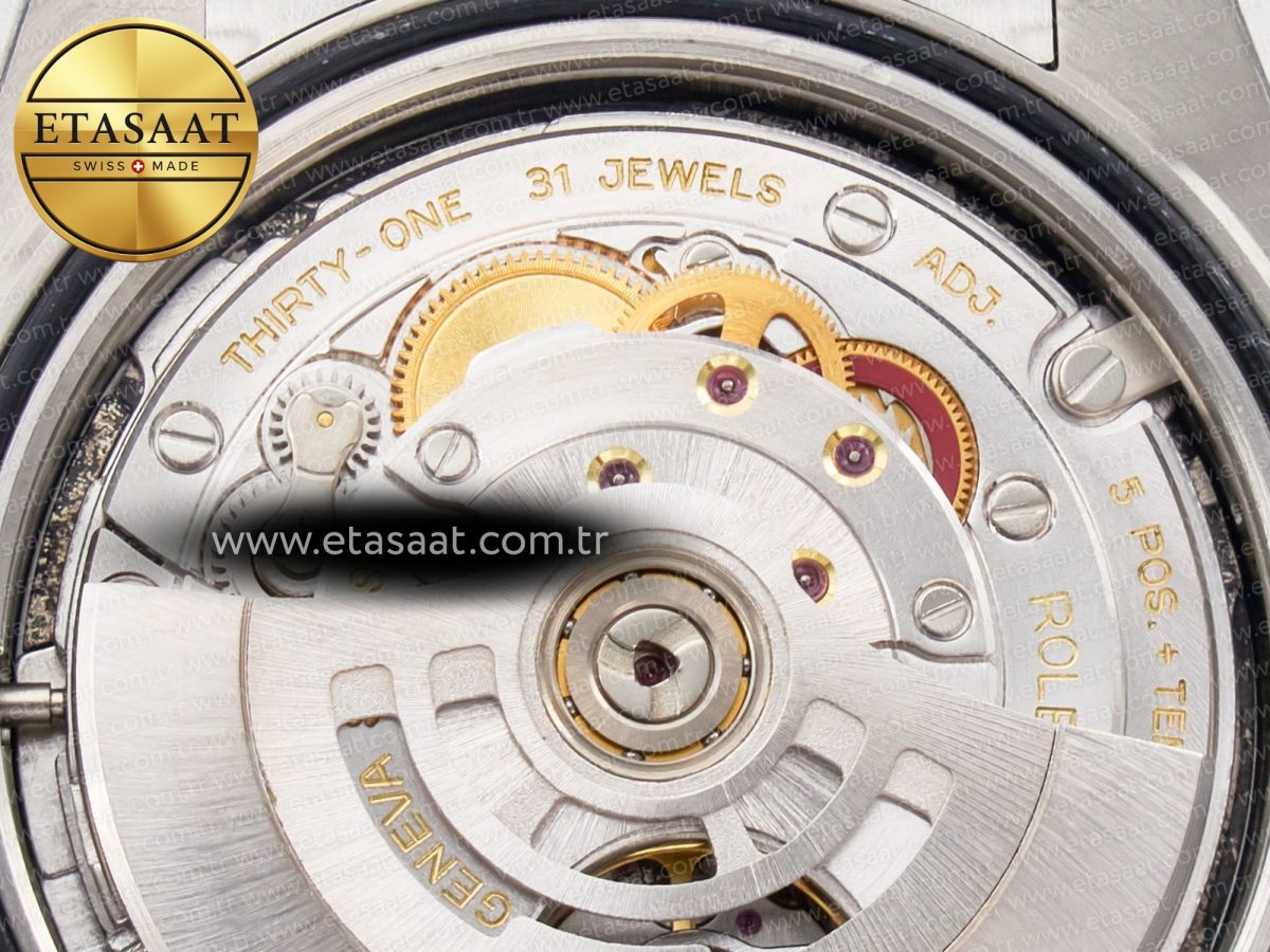 Rolex DateJust 41 126334 904L SS VSF 1:1 Best Edition Black Dial on Oyster Bracelet VS3235 - Görsel 21
