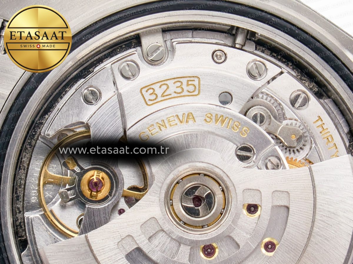 Rolex DateJust 41 126334 904L SS VSF 1:1 Best Edition Black Dial on Oyster Bracelet VS3235 - Görsel 23