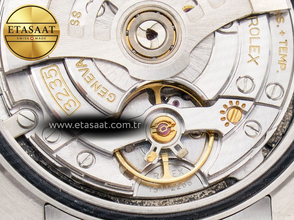 Rolex DateJust 41 126334 904L SS VSF 1:1 Best Edition Black Dial on Oyster Bracelet VS3235 - Görsel 24
