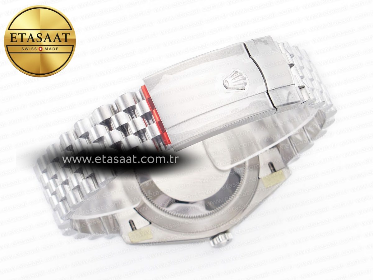 Rolex DateJust 41 126334 904L SS VSF 1:1 Best Edition Blue Dial on Jubilee Bracelet VS3235v - Görsel 16